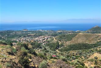 İzmir Özdere Cumhuriyet'te Full Deniz Manzaralı Satılık Tarla.