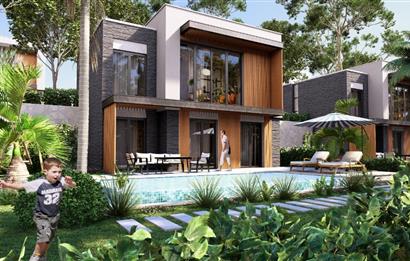 Projeden Satılık Müstakil Havuzlu Modern Mimari 4+1 Villalar | Dereköy - Gümüşlük