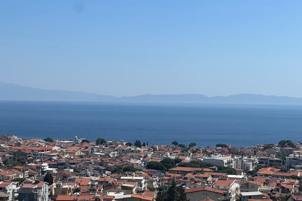 Özdere Çukuraltı'nda Eşsiz Deniz Manzaralı Köşe Villa