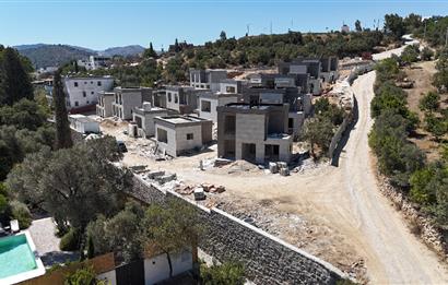 Projeden Satılık Müstakil Havuzlu Modern Mimari 4+1 Villalar | Dereköy - Gümüşlük