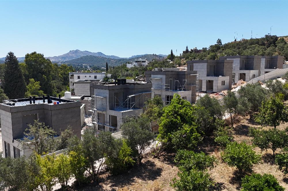 Projeden Satılık Müstakil Havuzlu Modern Mimari 4+1 Villalar | Dereköy - Gümüşlük