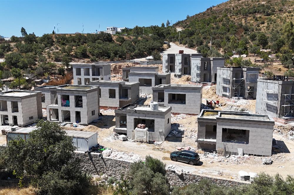 Projeden Satılık Müstakil Havuzlu Modern Mimari 4+1 Villalar | Dereköy - Gümüşlük