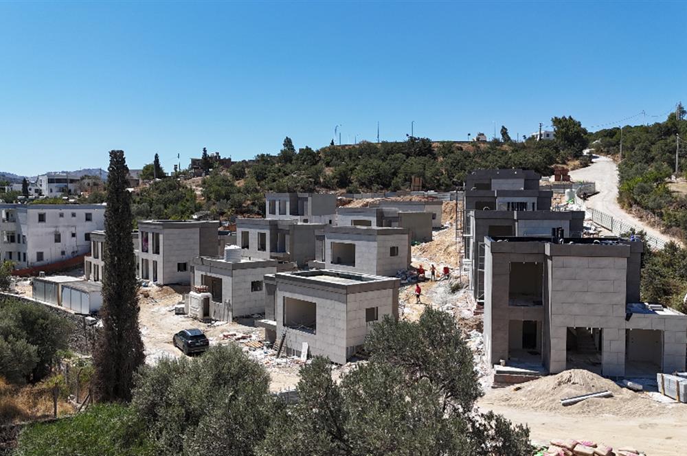 Projeden Satılık Müstakil Havuzlu Modern Mimari 4+1 Villalar | Dereköy - Gümüşlük