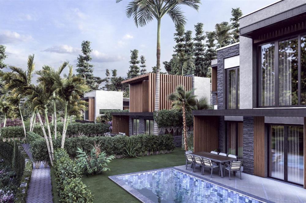 Projeden Satılık Müstakil Havuzlu Modern Mimari 4+1 Villalar | Dereköy - Gümüşlük