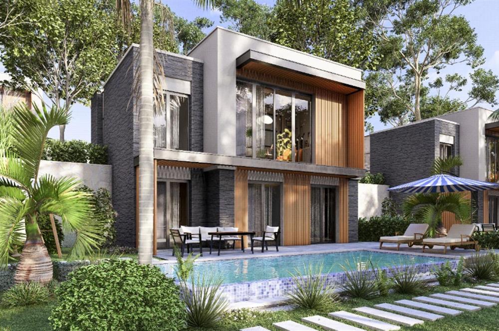 Projeden Satılık Müstakil Havuzlu Modern Mimari 4+1 Villalar | Dereköy - Gümüşlük