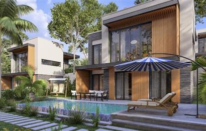 Projeden Satılık Müstakil Havuzlu Modern Mimari 4+1 Villalar | Dereköy - Gümüşlük