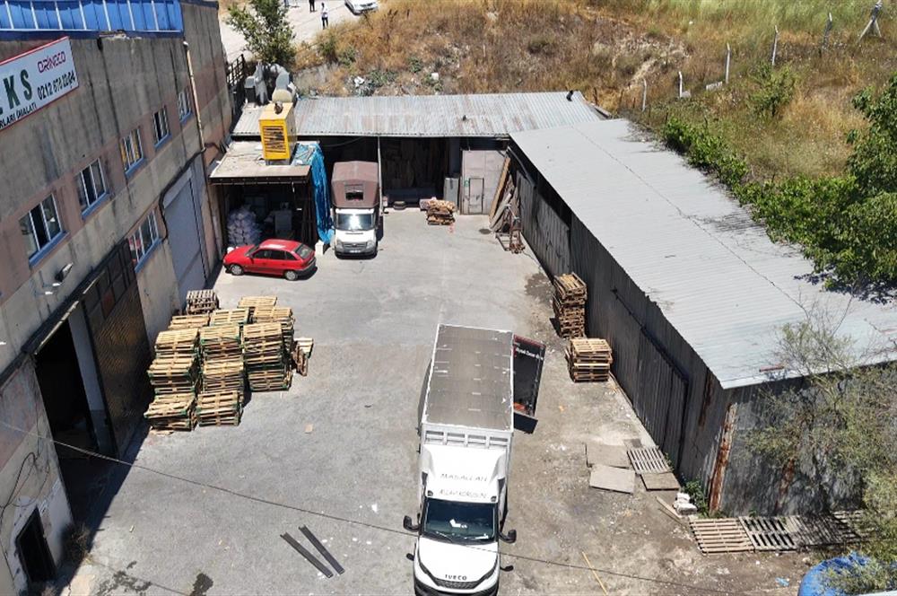 HADIMKÖY ÖMERLİ'DE 1800M2 KAMYON GİRİŞLİ BOŞ DEPO-İMALATHANE