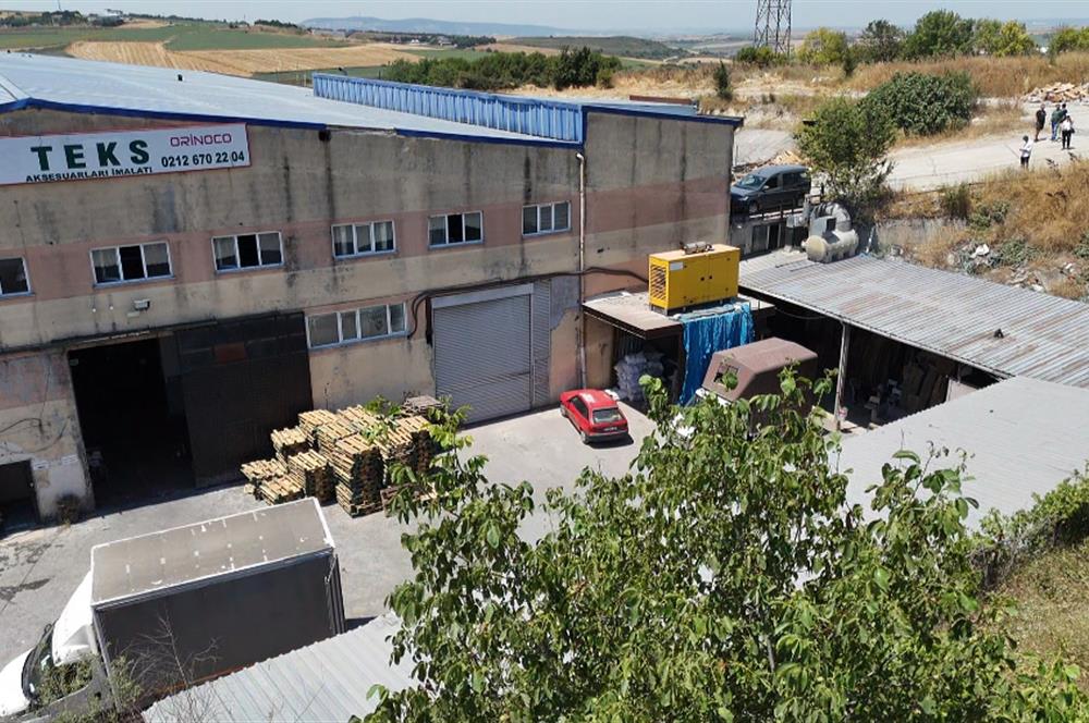 HADIMKÖY ÖMERLİ'DE 1800M2 KAMYON GİRİŞLİ BOŞ DEPO-İMALATHANE