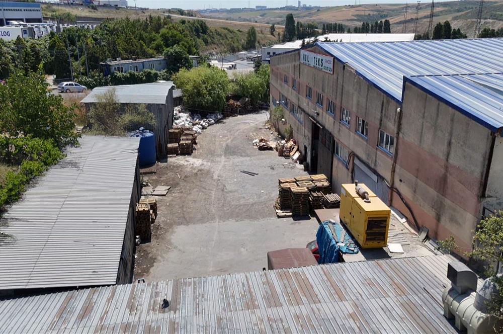 HADIMKÖY ÖMERLİ'DE 1800M2 KAMYON GİRİŞLİ BOŞ DEPO-İMALATHANE