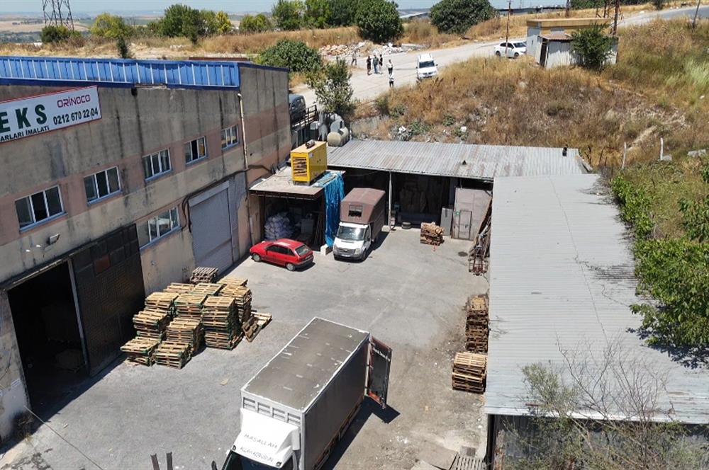 HADIMKÖY ÖMERLİ'DE 1800M2 KAMYON GİRİŞLİ BOŞ DEPO-İMALATHANE