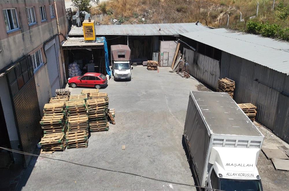 HADIMKÖY ÖMERLİ'DE 1800M2 KAMYON GİRİŞLİ BOŞ DEPO-İMALATHANE