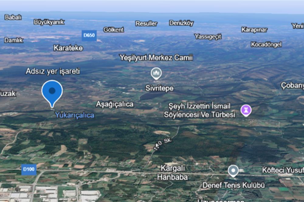 SAKARYA HENDEK YUKARIÇALICADA SATILIK 1792 M2 TARLA