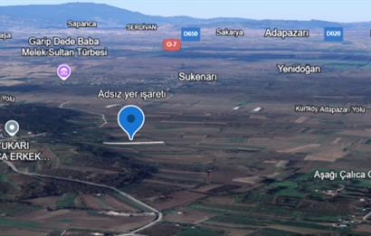 SAKARYA HENDEK YUKARIÇALICADA SATILIK 1792 M2 TARLA