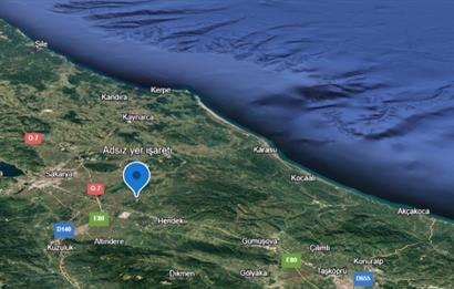 SAKARYA HENDEK YUKARIÇALICADA SATILIK 1792 M2 TARLA