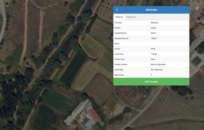 CENTURY21 Bal'DAN BALIKESİR-KARESİ-ŞAMLI MALLESİNDE SATILIK ARSA
