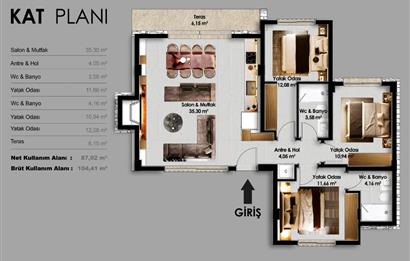 Bodrum Yalıçiftlik  Satılık Villa Proje