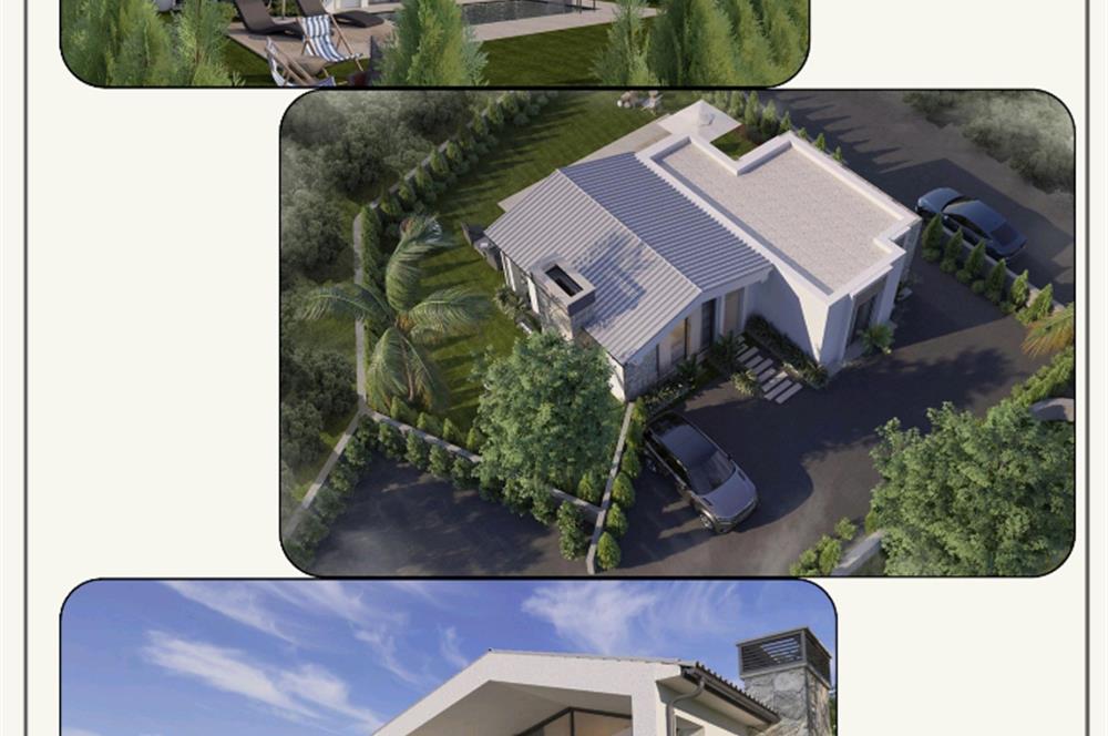 Bodrum Yalıçiftlik  Satılık Villa Proje