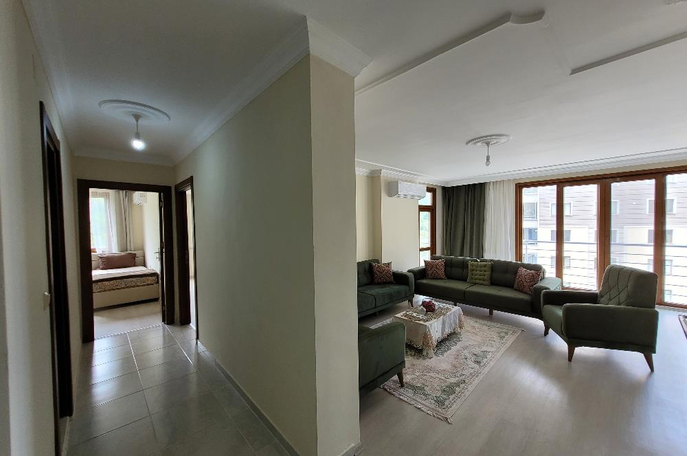 SİTE İÇERİSİNDE SIFIR EŞYALI DOĞA MANZARALI SATILIK DAİRE 