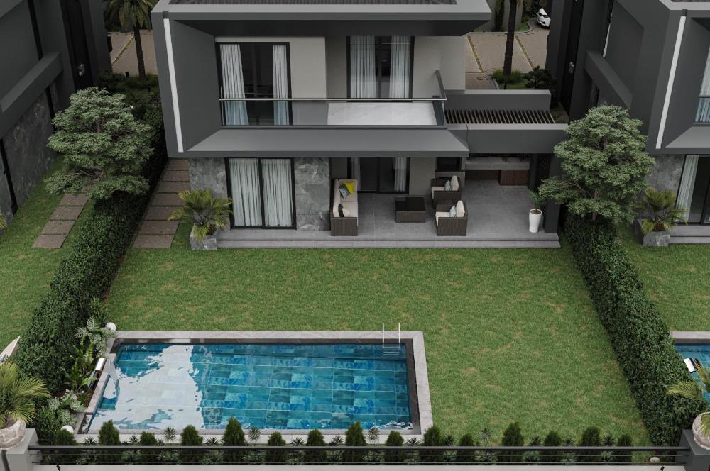 Saruhanda satılık yüzme havuzlu villa