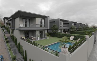 Saruhanda satılık yüzme havuzlu villa