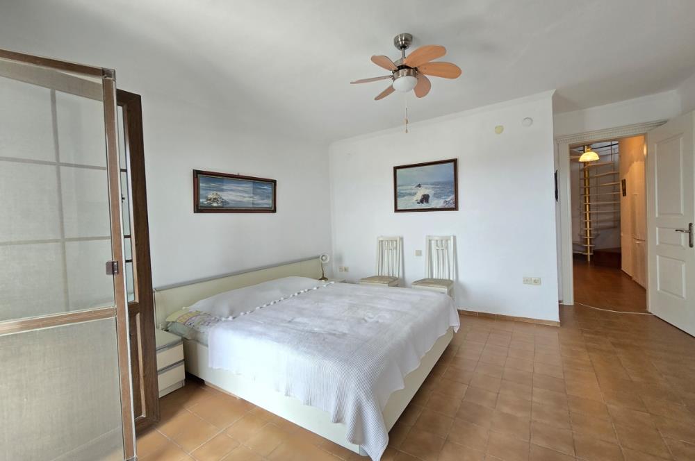 Bodrum-Bitez  3+1 deniz manzaralı satılık dubleks villa