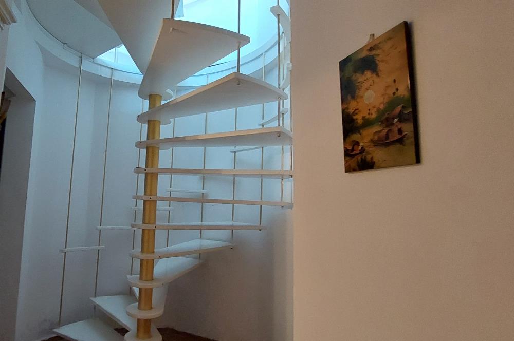 Bodrum-Bitez  3+1 deniz manzaralı satılık dubleks villa