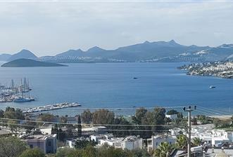 Bodrum-Bitez  3+1 deniz manzaralı satılık dubleks villa