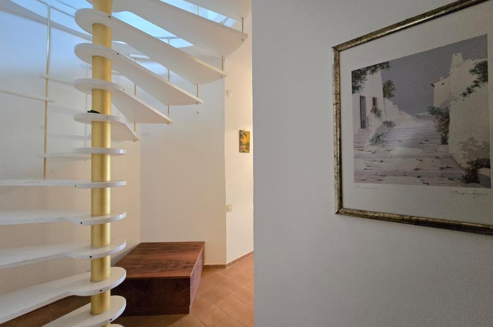 Bodrum-Bitez  3+1 deniz manzaralı satılık dubleks villa