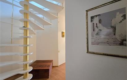 Bodrum-Bitez  3+1 deniz manzaralı satılık dubleks villa