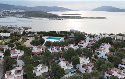 Bodrum-Bitez  3+1 deniz manzaralı satılık dubleks villa