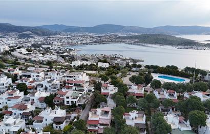 Bodrum-Bitez  3+1 deniz manzaralı satılık dubleks villa