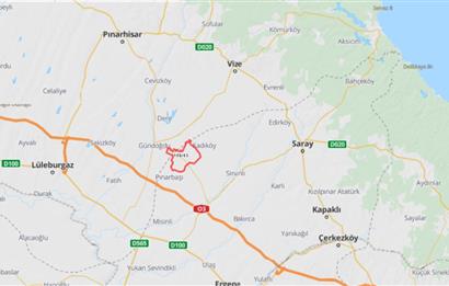 793 m² Tekirdağ Saray Sofular'da Satılık Bağ Arsası