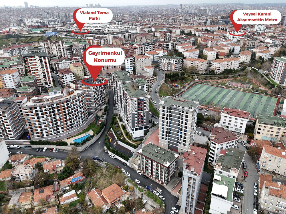 Eyüp Karadolap Mh. Hisar Panorama Satılık Havuz Manzaralı 2+1