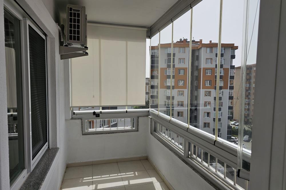 ÇAM KOZA COURT SİTESİ GENİŞ BALKONLU 1+1 KİRALIK DAİRE