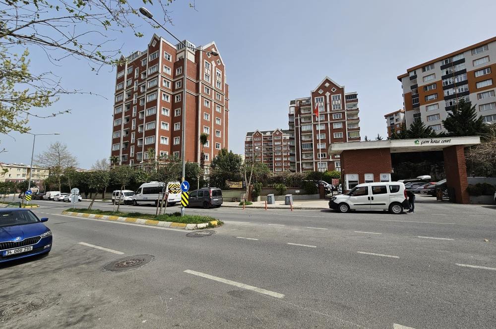 ÇAM KOZA COURT SİTESİ GENİŞ BALKONLU 1+1 KİRALIK DAİRE
