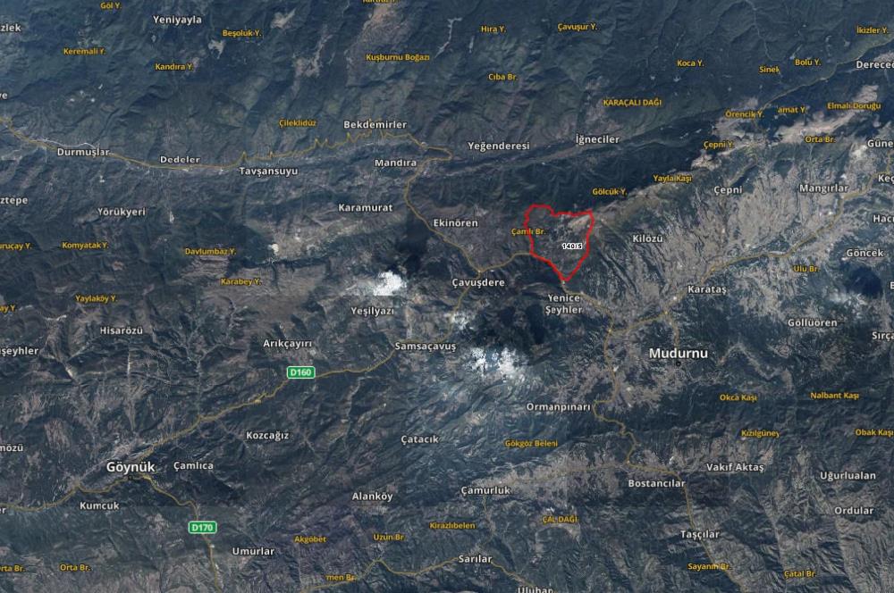BOLU MUDURNU KARAPINARKAVAĞI KÖYÜNDE SATILIK SATILIK TARLA