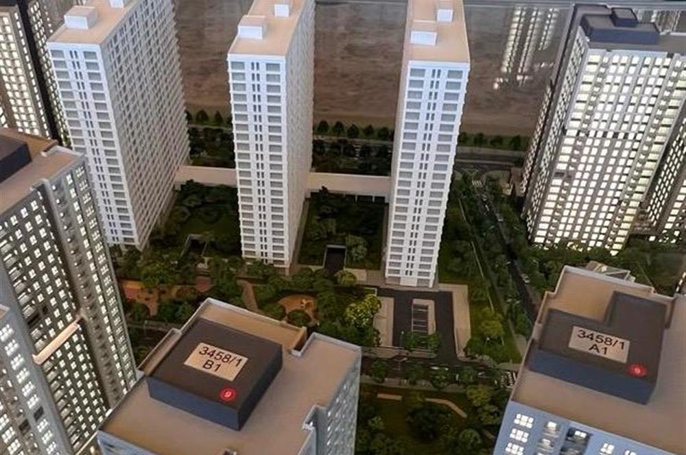 C21 ROOF'dan MİNA TOWERS'da AÇIK MUTFAK 2+1 SATILIK DAİRE