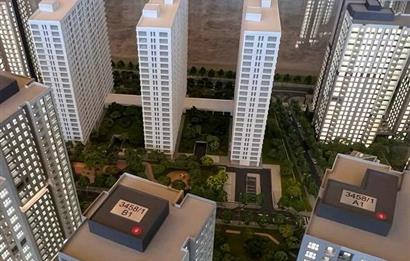 C21 ROOF'dan MİNA TOWERS'da AÇIK MUTFAK 2+1 SATILIK DAİRE