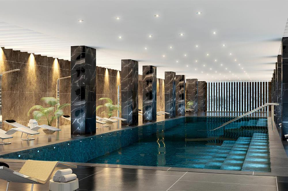 C21 ROOF'dan MİNA TOWERS'da AÇIK MUTFAK 2+1 SATILIK DAİRE
