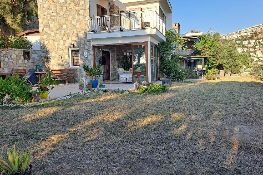 Koyunbaba Deniz manzaralı Kiralık 2+1 bahçe katı daire