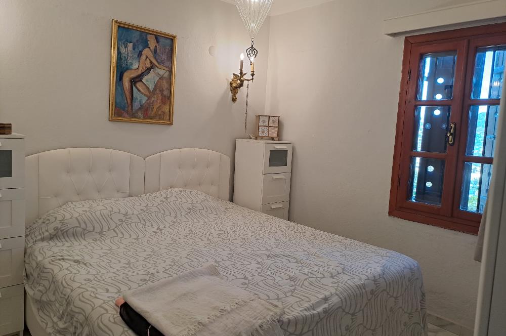 Koyunbaba Deniz manzaralı Kiralık 2+1 bahçe katı daire