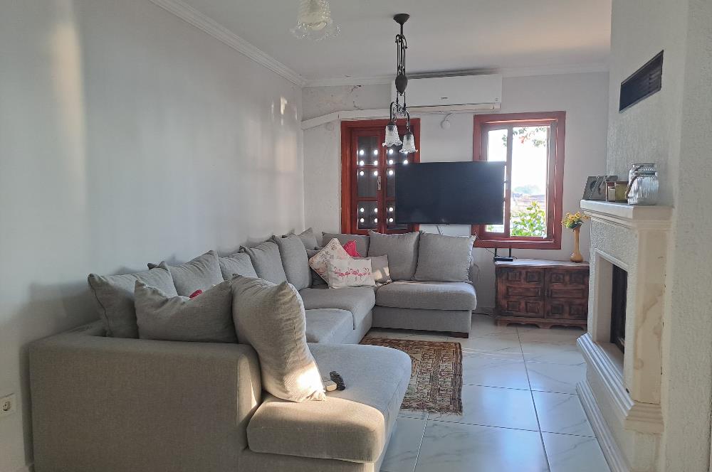 Koyunbaba Deniz manzaralı Kiralık 2+1 bahçe katı daire