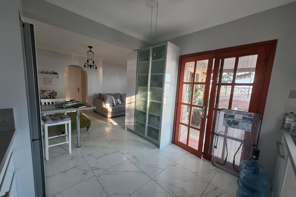 Koyunbaba Deniz manzaralı Kiralık 2+1 bahçe katı daire