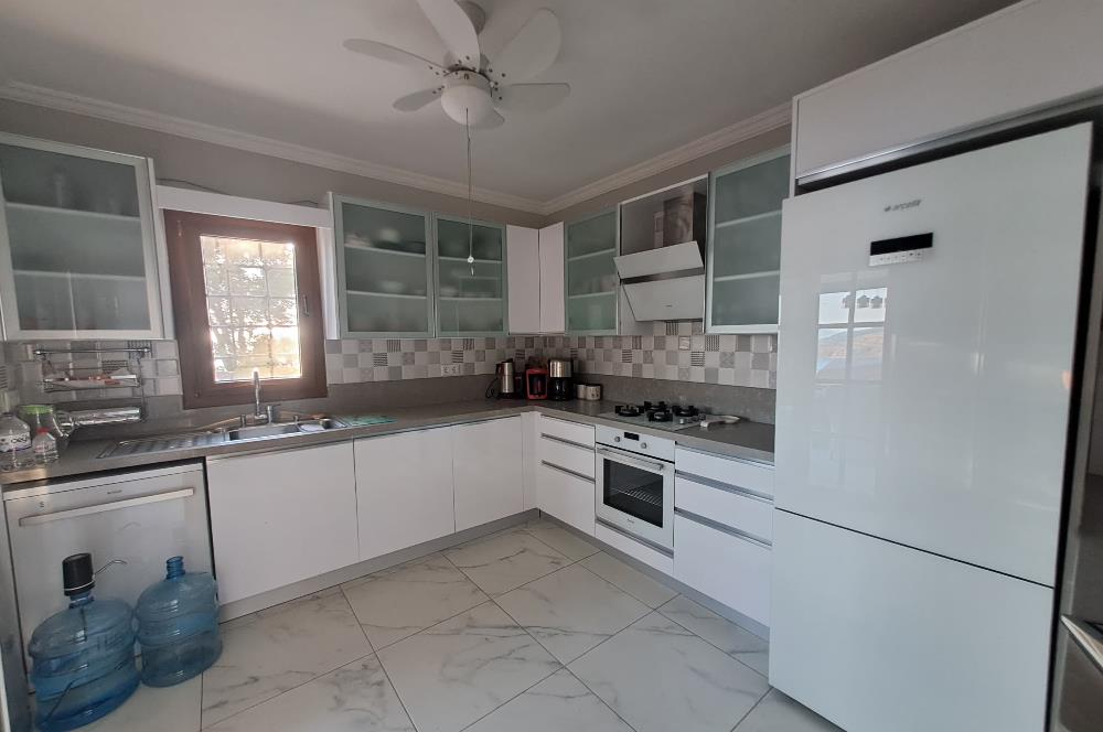 Koyunbaba Deniz manzaralı Kiralık 2+1 bahçe katı daire
