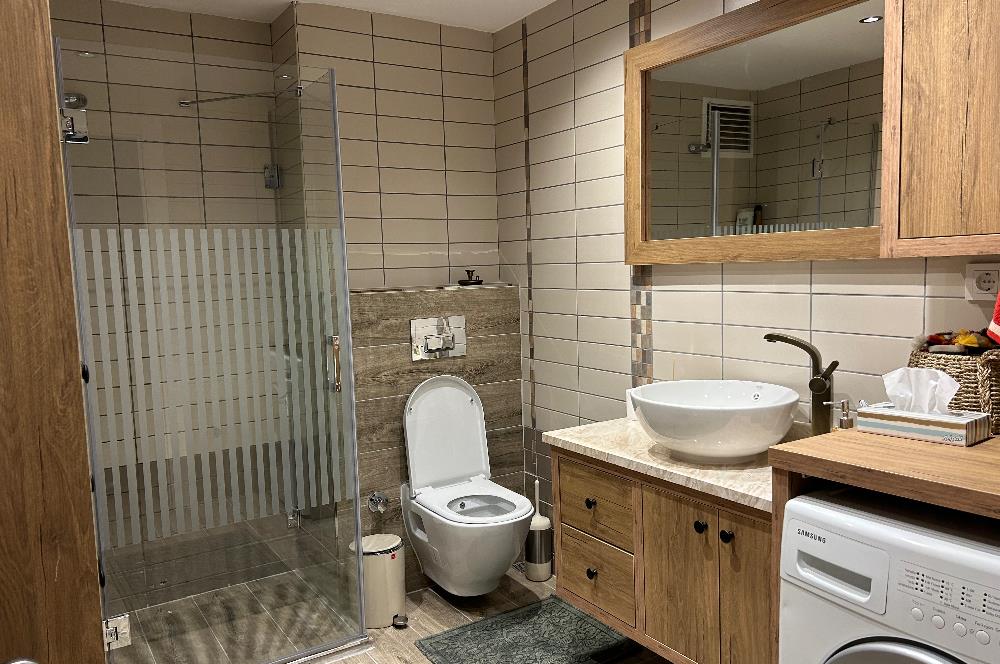 KONSEPT'İN EN ŞIK EVİ EŞYALI YENİLENMİŞ HARİKA BAHÇE KATI