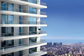 C21 ROOF'dan MİNA TOWERS'da AÇIK MUTFAK 2+1 SATILIK DAİRE