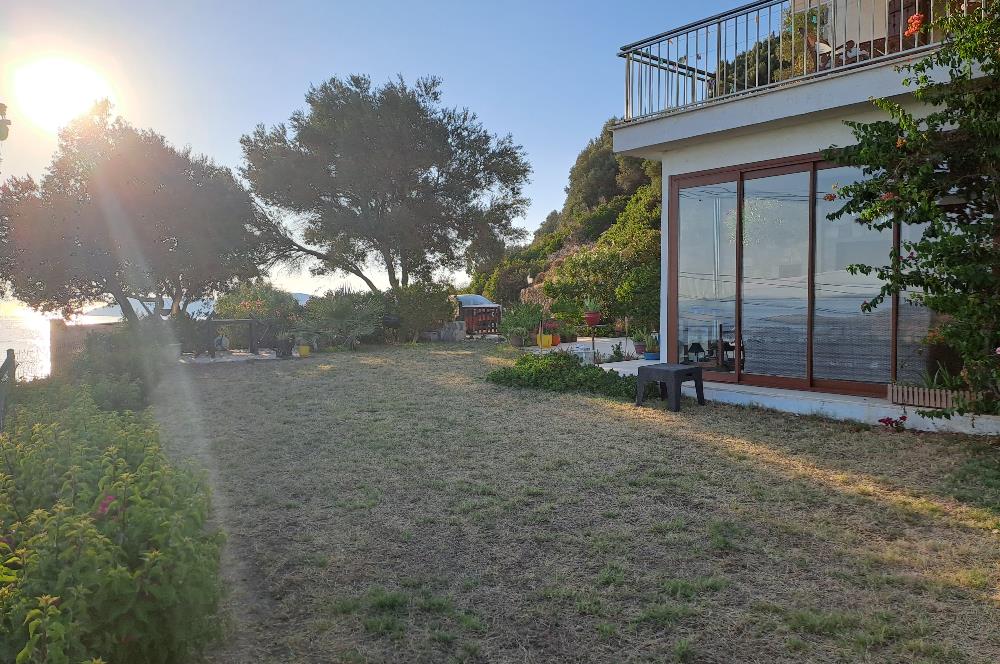 Koyunbaba Deniz manzaralı Kiralık 2+1 bahçe katı daire