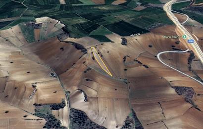 Yatırımlık Fırsat! Bursa - Bilecik Sınırında 4.300 m² Tarla Satılık!