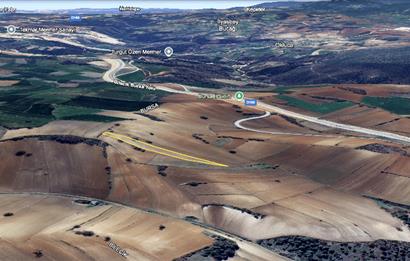 Yatırımlık Fırsat! Bursa - Bilecik Sınırında 4.300 m² Tarla Satılık!