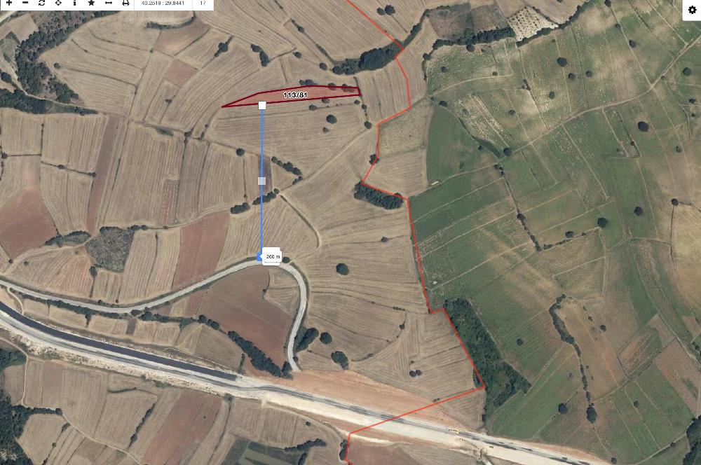 Yatırımlık Fırsat! Bursa - Bilecik Sınırında 4.300 m² Tarla Satılık!